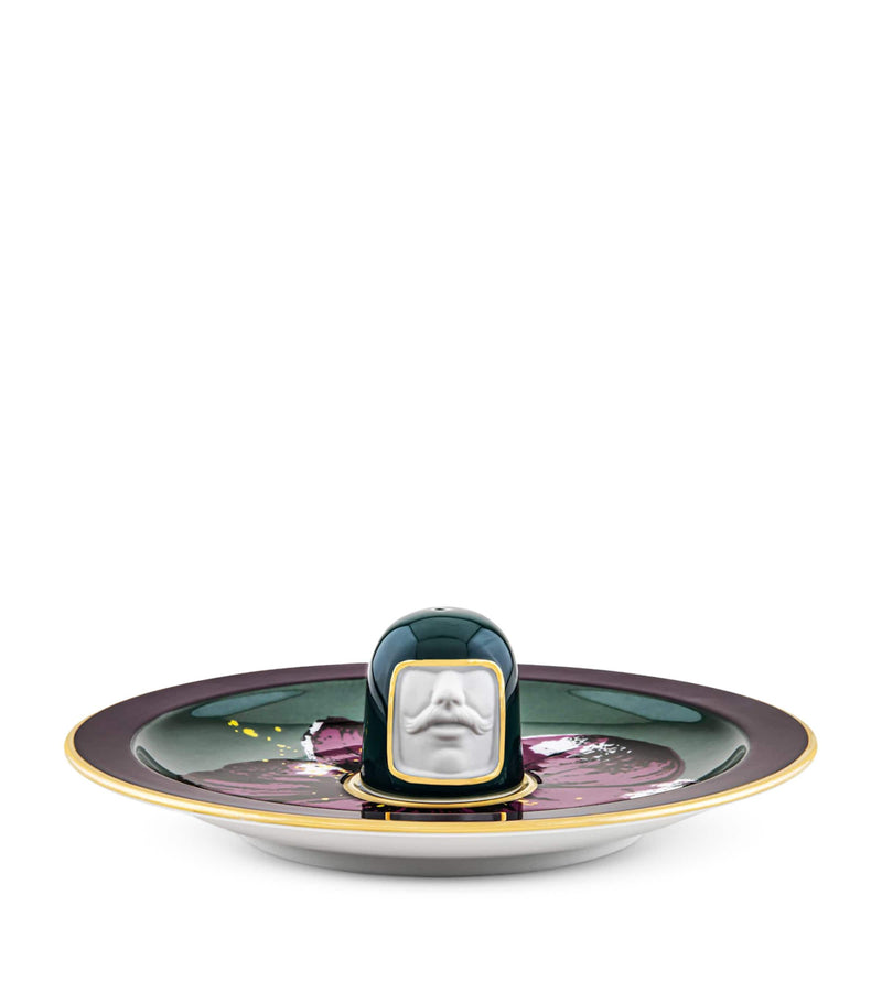 GINORI 1735 porcelain incense holder Il Frate, UK version