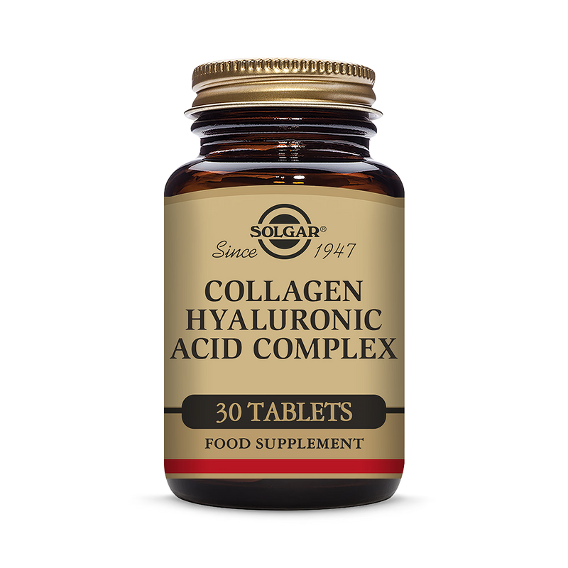 Solgar Collagen Hyaluronic Acid Complex 30 tablets (British brand)