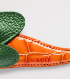 Jacquemus leather bag charm carrot 25cm (British brand)