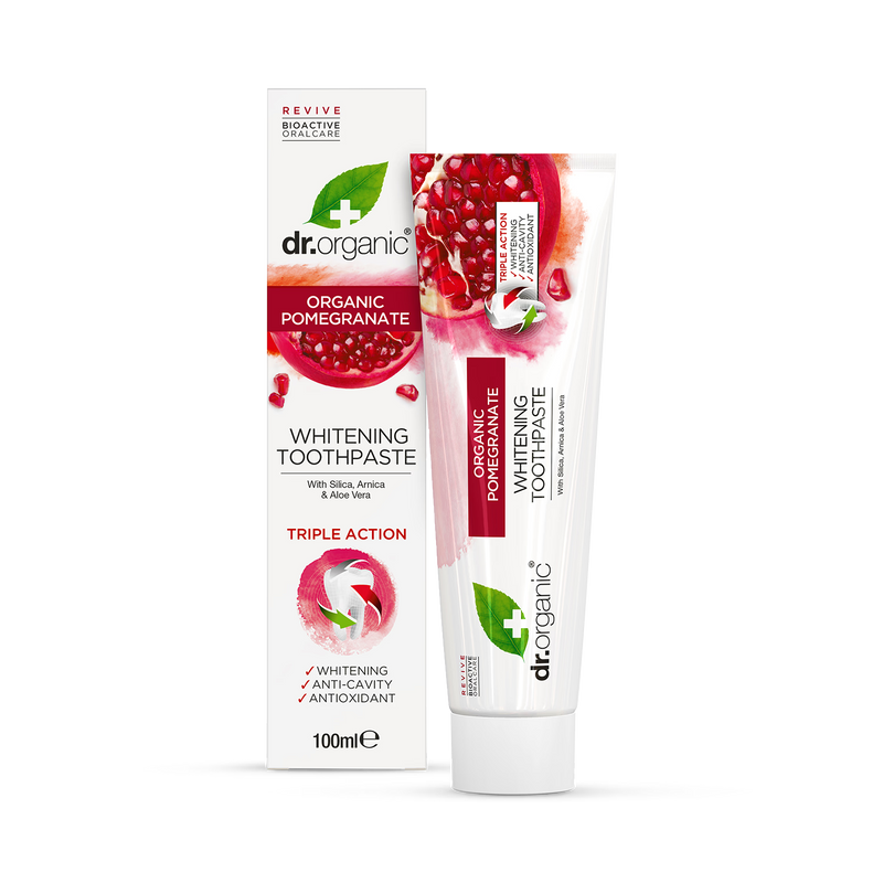Dr Organic Pomegranate Toothpaste 100ml - British product
