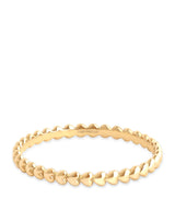 Harrods Astrid & Miyu Yellow Gold Heart Ring- Buy online at McGrocer