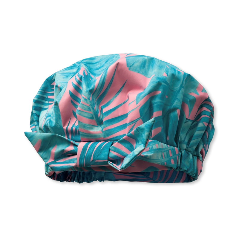 Hydréa London shower cap palm blush - British product