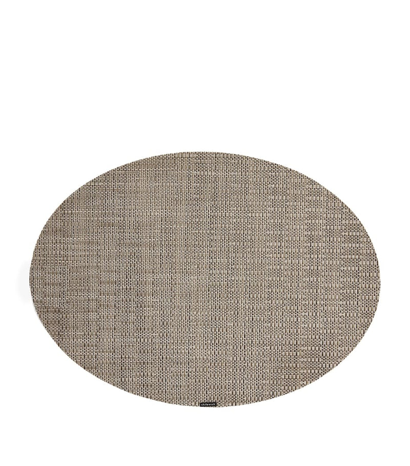 Chilewich Thatch oval placemat 36cm x 50cm - British product