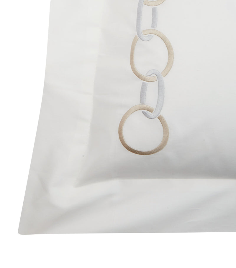 Frette Links Square pillowcase 65cm x 65cm - British product