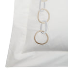 Frette Links Square pillowcase 65cm x 65cm - British product