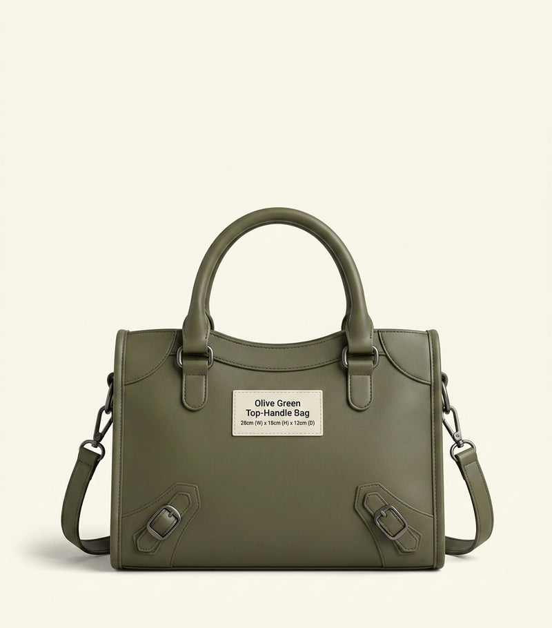 Balenciaga Le City nano bag crinkled lambskin top-handle - British brand