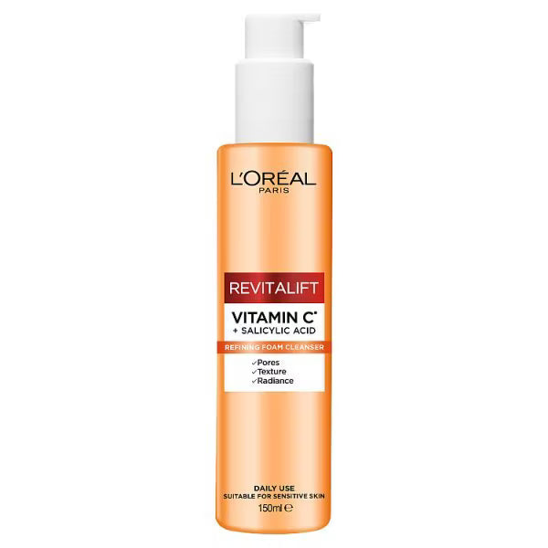 L'Oréal Paris Revitalift Vitamin C Cleanser 150ml, UK version