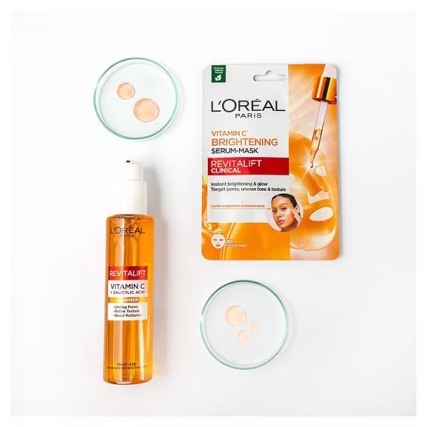 L'Oréal Paris Revitalift Vitamin C Cleanser 150ml, UK version