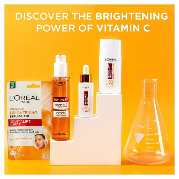 L'Oréal Paris Revitalift Vitamin C Cleanser 150ml, UK version