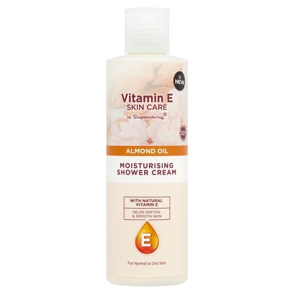 Vitamin E & Almond Body Wash 250ML GOODS Superdrug
