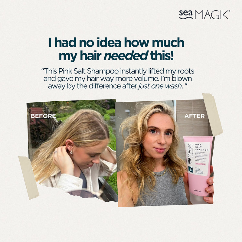 Sea Magik pink salt shampoo 200g (British brand)