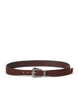 Harrods Brunello Cucinelli Reversed Leather Belt- Buy online at McGrocer