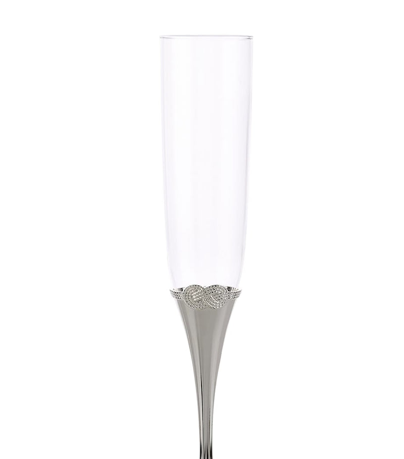 Wedgwood Vera Wang Infinity champagne flutes set of 2, UK version