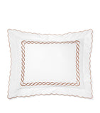 Pratesi cotton Treccia pillowcase 50x75cm (British brand)