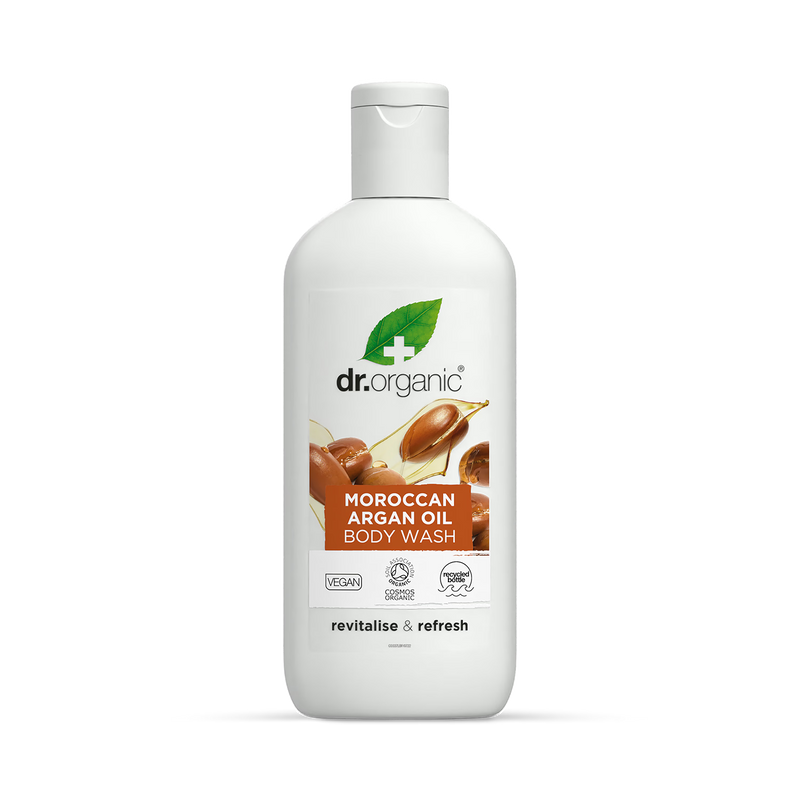 Dr Organic Moroccan Argan Oil body wash 250ml - British product