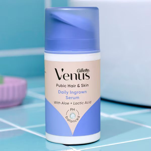 Venus Daily Soothing Serum For Pubic Hair And Skin 50ml (British brand)