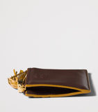 Miu Miu calfskin tassel card holder (British brand)