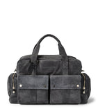 Brunello Cucinelli suede leisure bag, imported from the UK