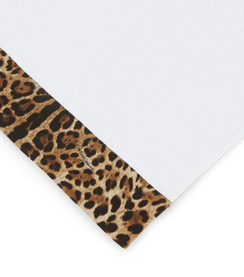 Dolce&Gabbana Leopardo bath towel set of 5 - British product
