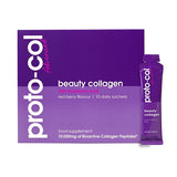 Proto-col Beauty Collagen drink 15x30ml sachets, imported from the UK