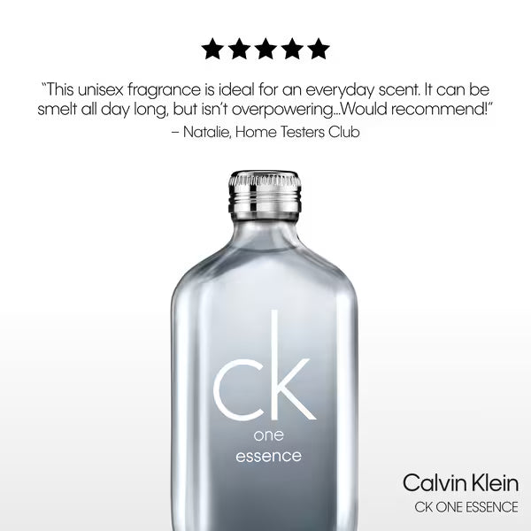 Calvin Klein CK One Essence perfume bottle 200ml - British product