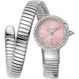 Superdrug Just Cavalli Clear Ladies Signature Snake Sirena Watch- Buy online at McGrocer