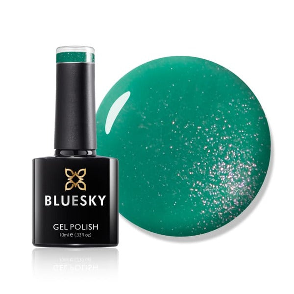 Bluesky Art Basil Deep Green Gel Polish Bottle - British product