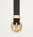 LOEWE Leder-Kieselstein-Gürtel, UK-Version