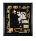 Leipzig Galleries Gianni and Donatella Versace signed photo display (British brand)
