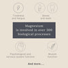 GP Nutrition magnesium bisglycinate 500mg 56 capsules, UK version