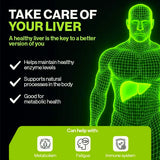 4HIM LiverHealth liver support supplement 60 tablets - British product