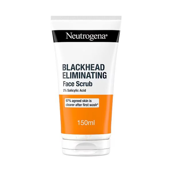 Neutrogena Visibly Clear facial scrub 150ml, imported from the UK