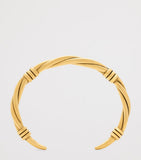 Saint Laurent Twisted Thread Cuff Bracelet, UK version