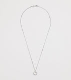 Suzanne Kalan white gold diamond circle pendant, UK version