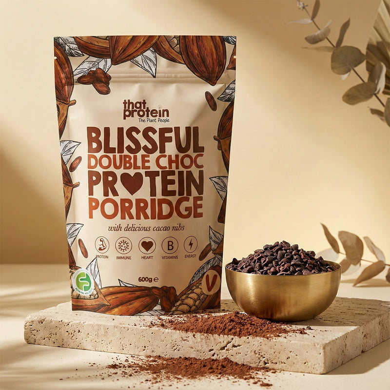 Blissful double chocolate protein porridge 600g (British brand)
