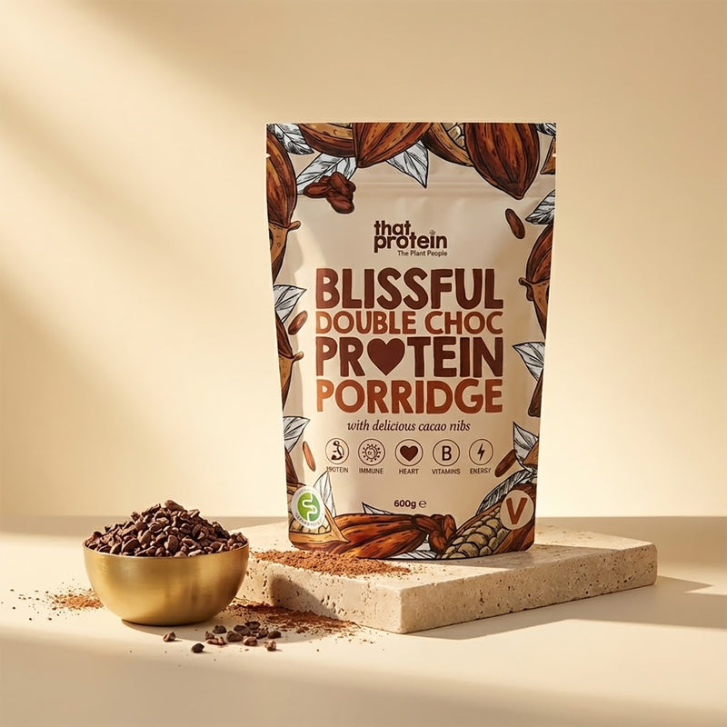 Blissful double chocolate protein porridge 600g (British brand)