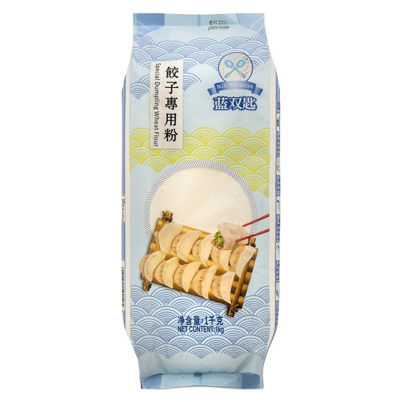 Blue Twin Spoons special dumpling wheat flour (British brand)