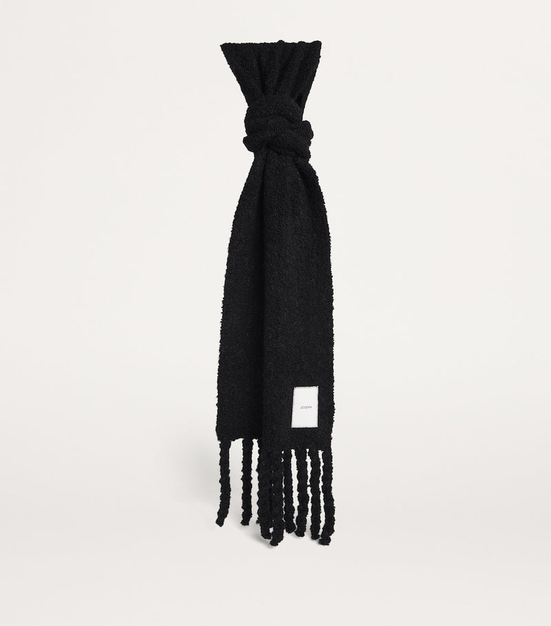 Joseph bouclé knit scarf (British brand)