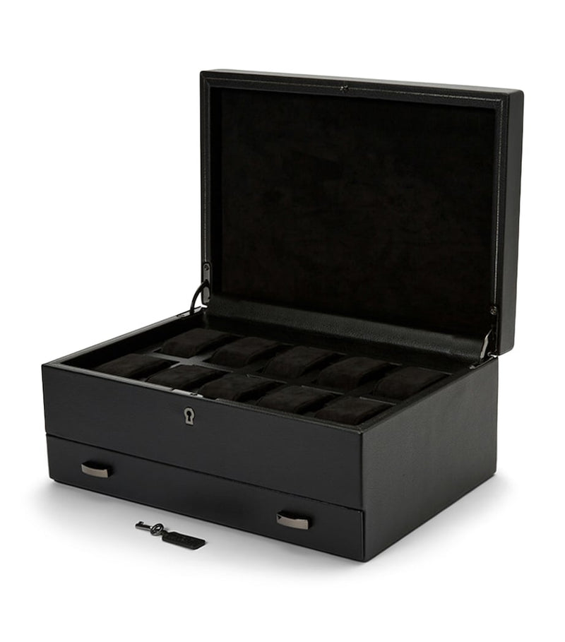 WOLF British Racing 10-piece watch box, imported from the UK