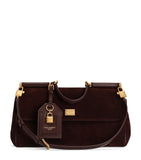 Dolce&Gabbana Suede My Sicily top-handle bag calf suede (British brand)