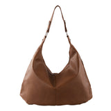 Superdrug Livingandhome Brown PU Leather Shoulder Bag 30cm x 60cm- Buy online at McGrocer