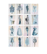 Harrods Cole & Son x Harrods Couture Carousel Wallpaper China Blue Pearl 70cm x 10m- Buy online at McGrocer