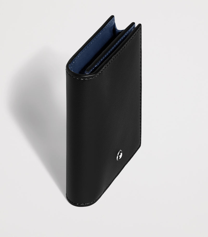 Montblanc Meisterstück bifold card holder 10.5cm x 7cm (British brand)