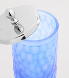 Zodiac Crystal Ocean Honeycomb cotton wool jar (British brand)