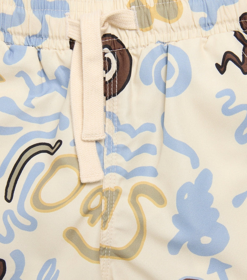OAS Memento Print swim shorts 4-12 years, imported from the UK
