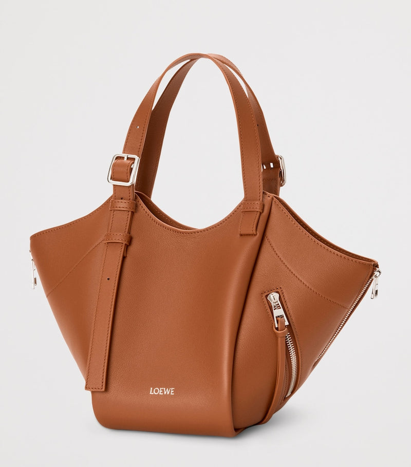 LOEWE leather hammock flip tote bag, UK version