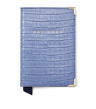 Aspinal Of London Croc-Embossed Leather Passport Cover - British product
