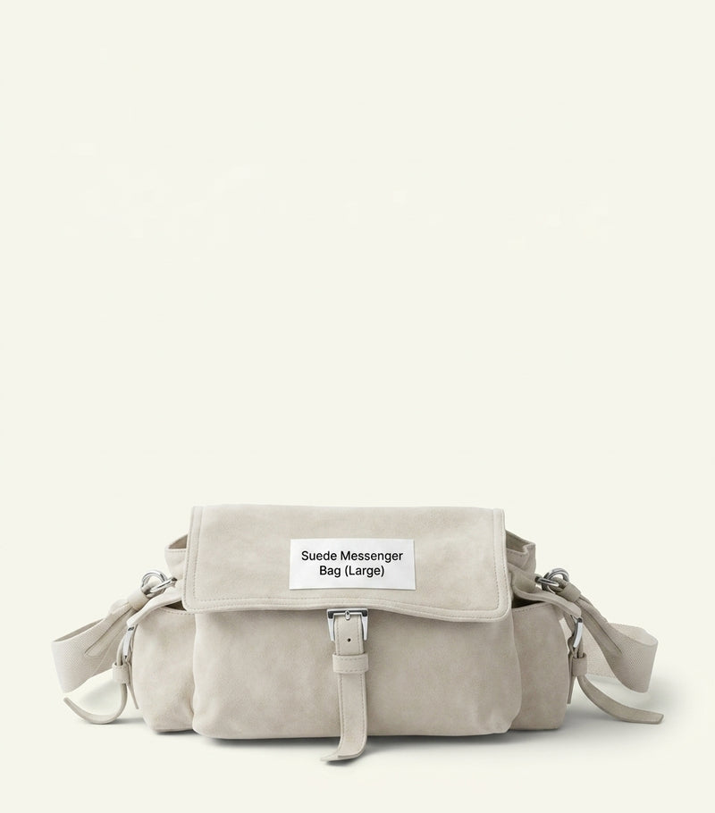 Prada medium suede explore shoulder bag (British brand)