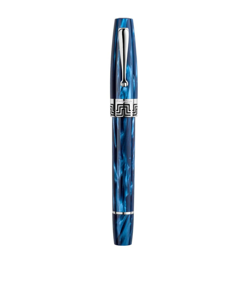 Montegrappa Extra 30 fountain pen with celluloid and sterling silver, UK version