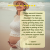The Mom Club second trimester prenatal vitamins 30 capsules, UK version